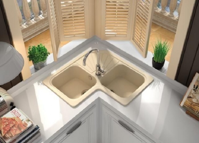 FREGADERO SINTÉTICO BASIC AGATA 102. POALGI