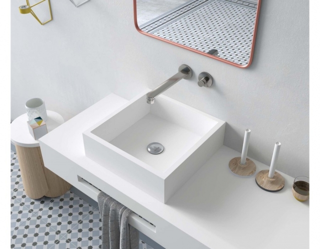 LAVABO SOLID SURFACE QUADRO ANYWAY SOLID