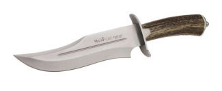 CUCHILLO MUELA LOBO - 23A CON ASTA DE CIERVO