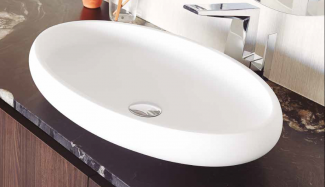 LAVABO SOBRE ENCIMERA ESLIDA - SANYCCES