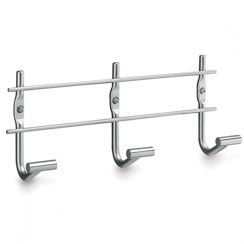 PERCHA TRIPLE ACERO  INOX  MOD. 7 - BELTRAN