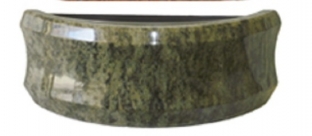 JARDIENRA DE GRANITO PARA LAPIDA MODELO Nº6