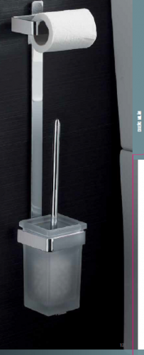 ESCOBILLERO PORTARROLLO DE PARED . BELTRAN