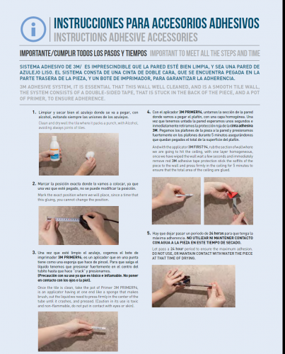 Portarrollos con repuesto adhesivo Monaco. Beltran