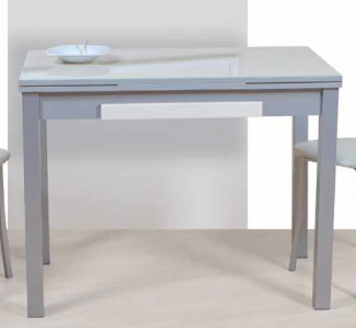 MESA DE COCINA EXTENSIBLE DE CRISTAL - MODELO 201- C - JUAN REIG