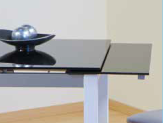 muebles de cocina funcionales

mesa de cocina segura con cristal templado

mesa extensible compacta para espacios pequeños

mesa de comedor versátil para hogares modernos

mesa extensible blanca o negra con diseño elegante