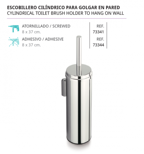 INDUSTRIAS METALÚRGICAS BELTRÁN 

escobillero suspendido

escobillero baño

escobillero baño pared



escobillero pared adhesivo
