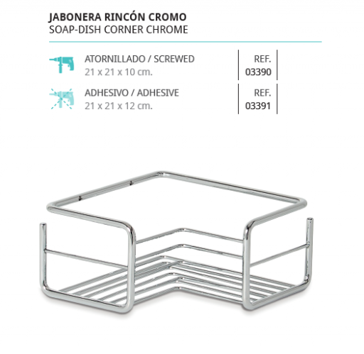 Jabonera de rincón con diseño moderno

Jaboneras originales

jabonera ducha

jabonera ducha negra

estante ducha negro sin taladro