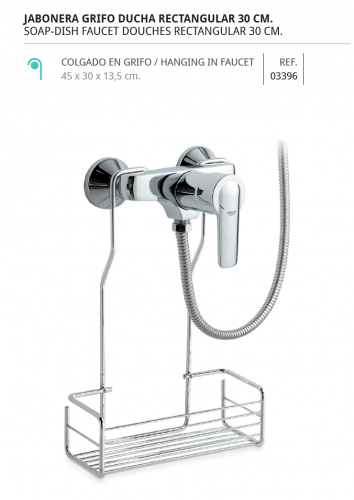 JABONERA PARA COLGAR EN GRIFO INNOVA. BELTRAN 3396