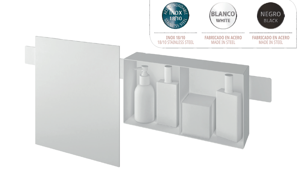 CONJUNTO ESPEJO DE BAÑO Y MUEBLE MODELO TOKIO BELTRAN NOVEDAD...