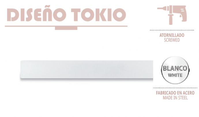 BELTRAN BARRA TOALLERO DISEÑO TOKIO NUEVO