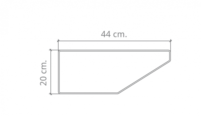  SOPORTE INDIVIDUAL PARA ENCIMERA DE LAVABO 00098 BELTRAN