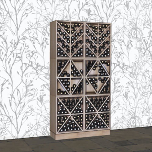 mueble botellero madera