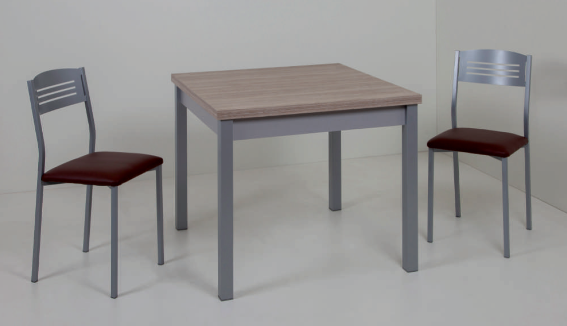 MESA DE COCINA EXTENSIBLE MODELO CUADRADO | JOMACARSA, S.C....