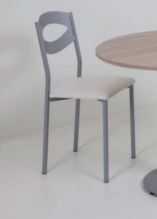 2 UNIDADES SILLA GOMERA TAPIZADO POLIPIEL