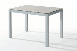 CONJUNTO MESA DE COCINA TESA - EXTENSIBLE ENCIMERA PORCELANICO  CON  SILLAS Y TABURETE, MODELO BAILEN BHF
