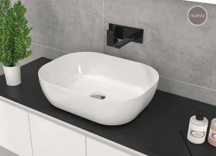 LAVABO DE CERÁMICA SOBRE ENCIMERA AMUR - EXTRA FINO PORCELANA ARTANDBATH 