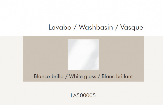 SANYCCES LAVABO SOBRE ENCIMERA TRIANGULAR BERGAMO. 