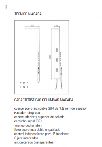 columna ducha gme