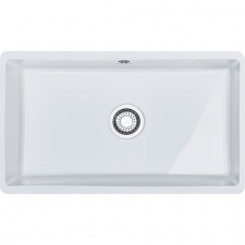 x FRANKE FREGADERO KUBUS KBK 110 - 70 FRACERAM BLANCO POLAR 126.0491.920 