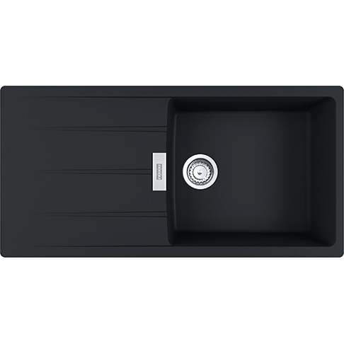 Centro CNG 611/211-100 Fragranite Negro mate 114.0628.843
