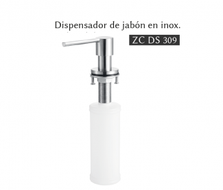 DISPENSADOR DE JAB&Oacute;N  EN INOX  ZC DS 309 NUEVO