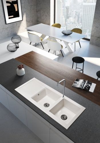 Fregadero SYAN Core – Sobre Encimera | Dos Senos y Escurridor | Novedad

Fregadero cocina 1220x505 mm

Fregadero con cubetas profundas 205 mm

Fregadero resistente al desgaste y calor

Fregadero colores variados

Fregadero para mueble desde 800 mm

Fregadero antibacteriano