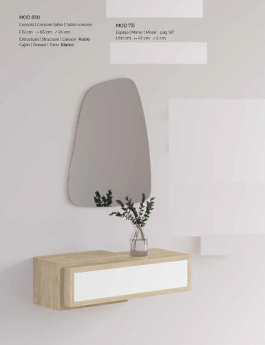 RECIBIDOR COLECCIÓN ETERNAL , 830 HERDASA