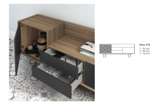 MUEBLE DE SALÓN  COLECCIÓN DIPLOMAT , 672 HERDASA