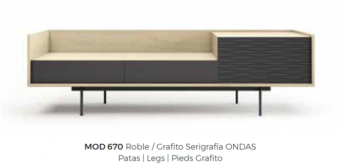 MUEBLE DE SALÓN COLECCIÓN DIPLOMAT , 670 HERDASA