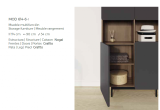 MUEBLE DE SALÓN COLECCIÓN BISCUIT , 614-6 HERDASA 