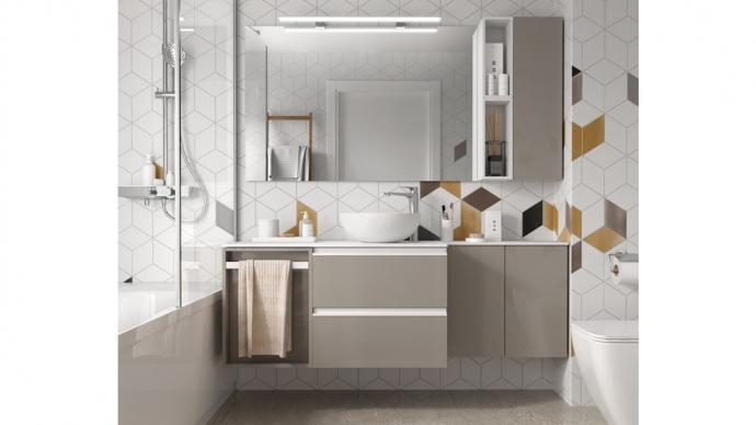 Optimiza el espacio de tu baño