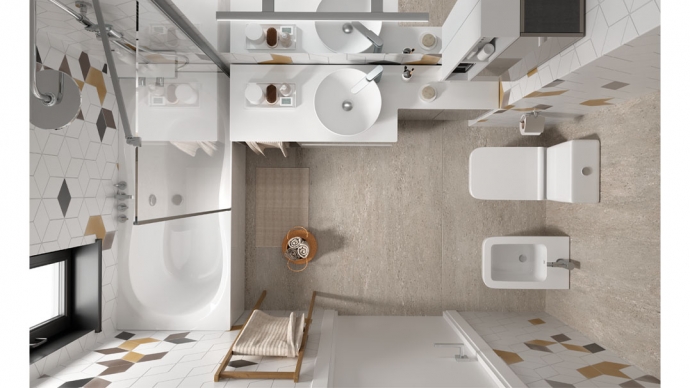 Optimiza el espacio de tu baño