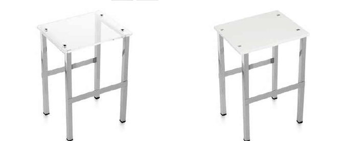 BANQUETA DE BAÑO CUADRADA  DE BELTRAN 02005