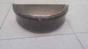 JARDINERA DE GRANITO PARA LAPIDA N6 DOBLE.