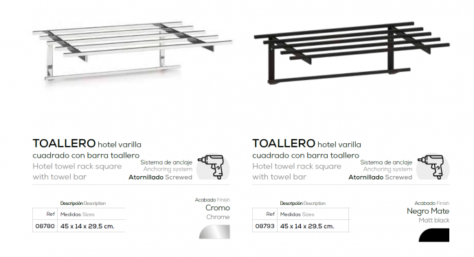 Toalleros para hoteles

toallero pared

toallero pared sin taladro