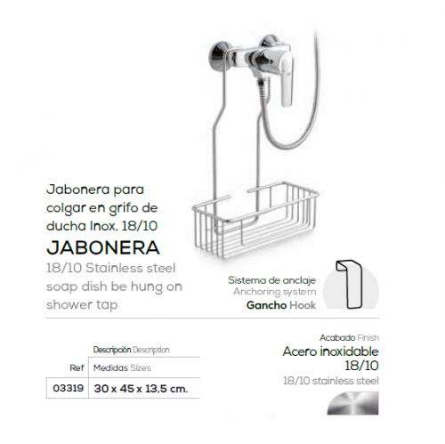 Jabonera de rincón con diseño moderno

Jaboneras originales

jabonera ducha

jabonera ducha negra

estante ducha negro sin taladro