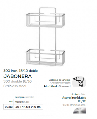 Jaboneras originales

jabonera ducha

jabonera ducha negra

estante ducha negro sin taladro