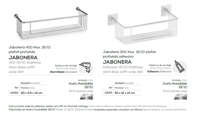 estantes para dentro ducha

estantes para interior ducha sin taladro

jabonera para baño

jabonera de pared

Jaboneras de ducha para colgar

jaboneras ducha adhesivas