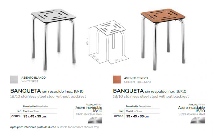 BANQUETA SIN RESPALDO


banqueta baño

banqueta baño ortopedia

mejor taburete ducha

silla de ducha con respaldo