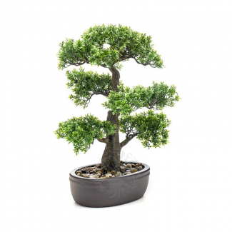 DECOPLANTA  PLANTA ARTIFICIAL CON JARDINERA BONS&Aacute;I FICUS EN STOCK