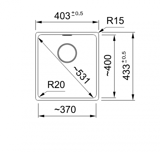 fregadero franke bajo encimera 
