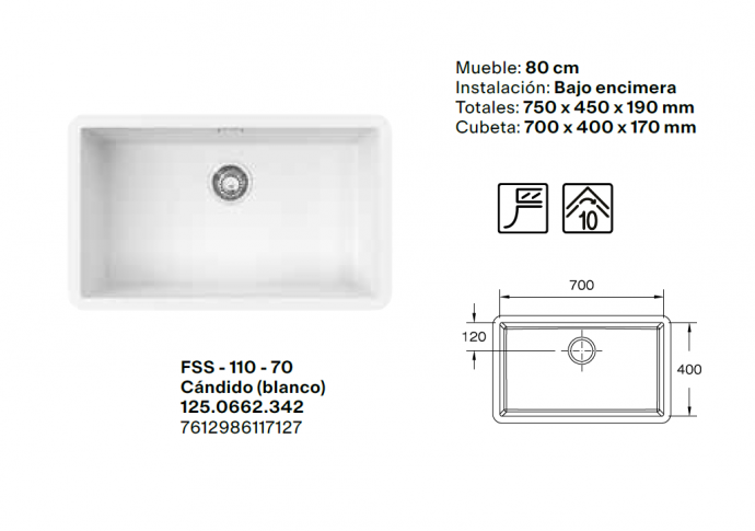  solid surface franke
