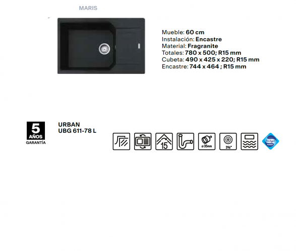 fregadero franke urban
