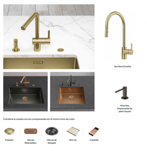 Visualmente atractivo y funcional en su
uso, el acero FRANKE describe nuestro
concepto de calidad y durabilidad.