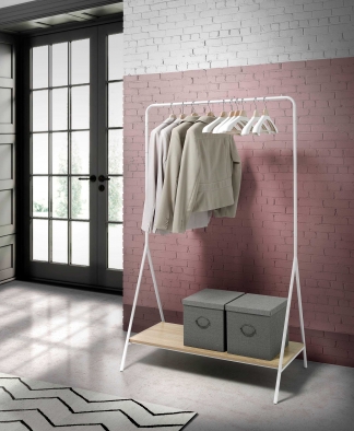 Perchero Parab&aacute;n Decorativo Hispanohogar | Organizador y Separador de Ambientes