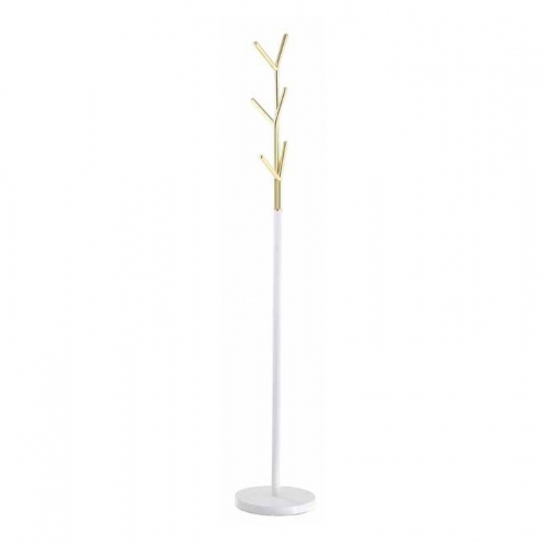 PERCHERO DE PIE EN METAL LACADO 2 COLORES HISPANOHOGAR 