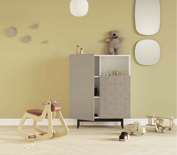 MUEBLE DE SALÓN MODELO 602-1  HERDASA