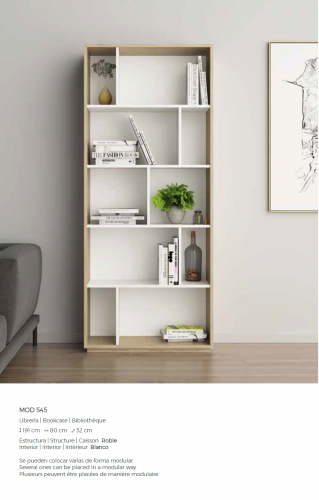 MUEBLE DE LIBRERÍA NACK – 545 HERDASA NOVEDAD