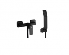 GRIFO MONOMANDO DE DUCHA MODELO MARRIOT NEGRO GME 3153NG